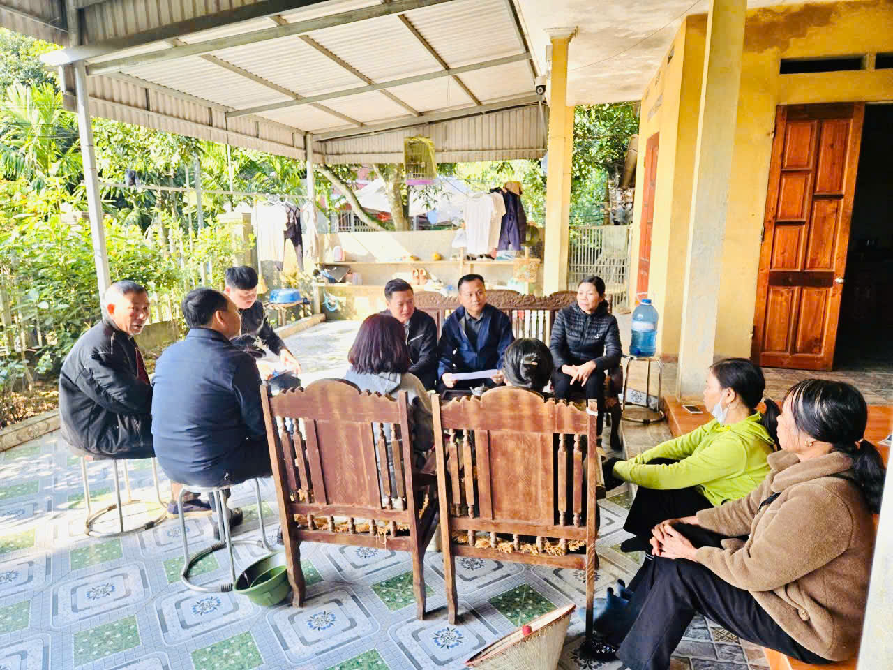 PHƯỜNG ÂU LÂU TĂNG CƯỜNG TUYÊN TRUYỀN, VẬN ĐỘNG CÁC HỘ DÂN ĐỒNG THUẬN PHƯƠNG ÁN BỒI THƯỜNG, HỖ TRỢ, TÁI ĐỊNH CƯ DỰ ÁN KHU CÔNG NGHIỆP TRẤN YÊN (GIAI ĐOẠN 1)